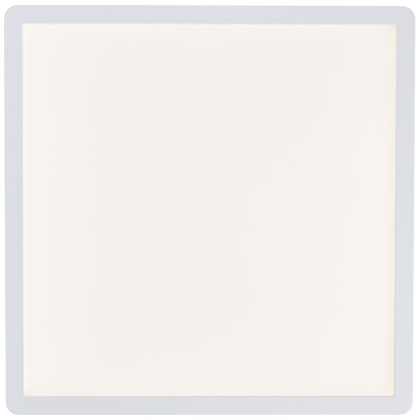 Brilliant - Plafonieră LED MILTON LED/18W/230V 29,3x29,3 cm albă