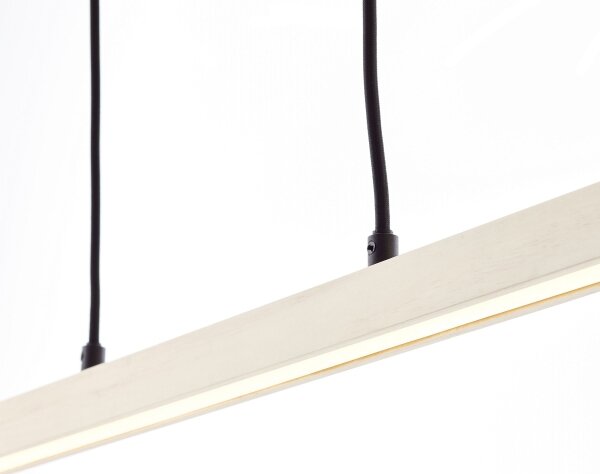 Brilliant - Lustră LED pe cablu ARION LED/22W/230V, lemn de pin