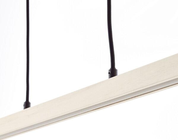 Brilliant - Lustră LED pe cablu ARION LED/22W/230V, lemn de pin