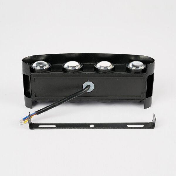 Brilagi - Aplica LED de exterior FLAREBOX LED/8W/230V negru IP65