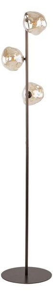 Lampă de podea LAVA 3xG9/8W/230V bronz/bej fumuriu