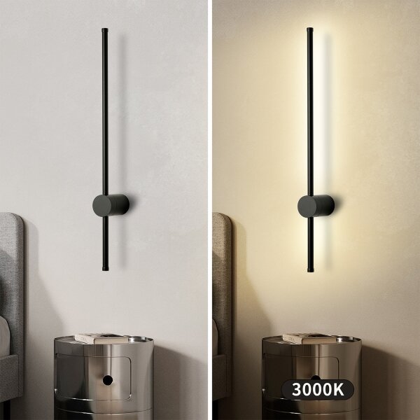 Brilagi - Aplică de exterior AURA LED/12W/230V 3000K IP54 negru