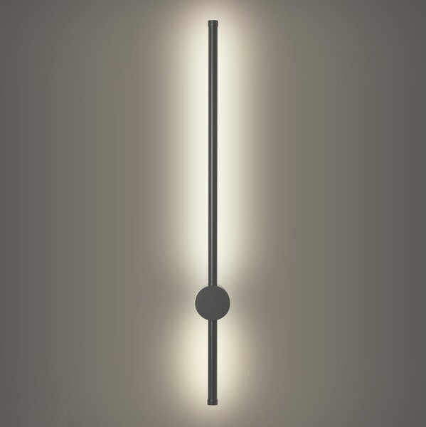 Brilagi - Aplică LED de exterior AURA, 12W, 230V, 4000K, IP54, antracit