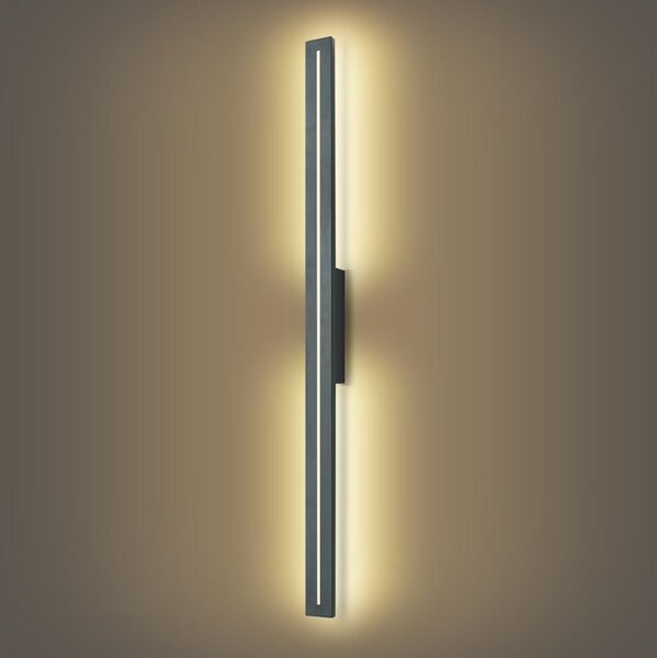 Brilagi - Aplică LED de exterior LINEO LED/24W/230V 3000K IP65 antracit