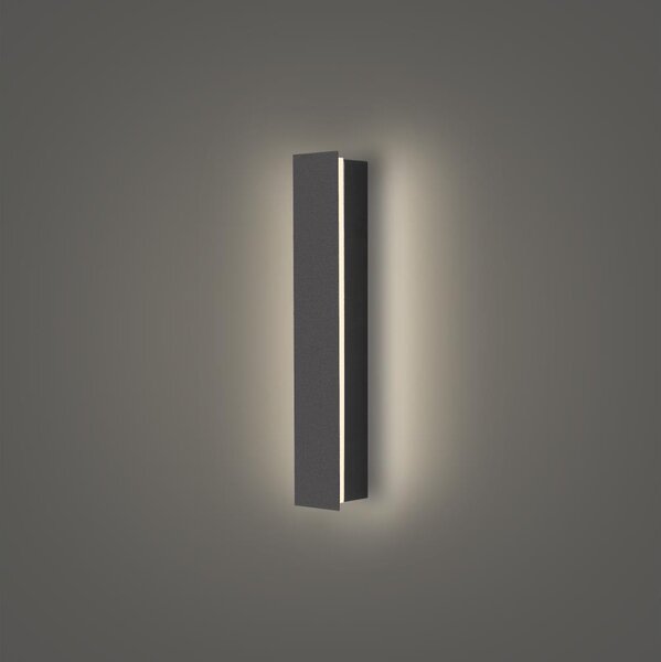 Brilagi - Aplică de perete pentru exterior LINEAR LED/8W/230V 4000K IP65 antracit