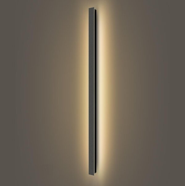 Brilagi - Aplica de perete LED pentru exterior LINEAR, 32 W, 230 V, 3000 K, IP65, negru