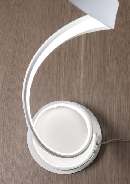 Redo 01-1815 - Lampă de birou LED TORSION LED/11W/230V albă