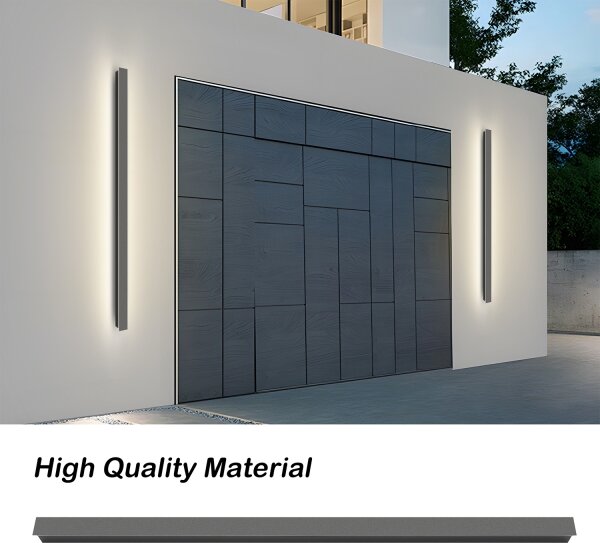 Brilagi - Aplica LED de exterior LINEAR, 32 W, 230 V, 3000 K, IP65, antracit
