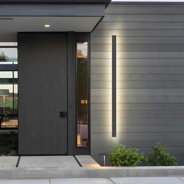 Brilagi - Aplica LED de exterior LINEAR, 32 W, 230 V, 3000 K, IP65, antracit