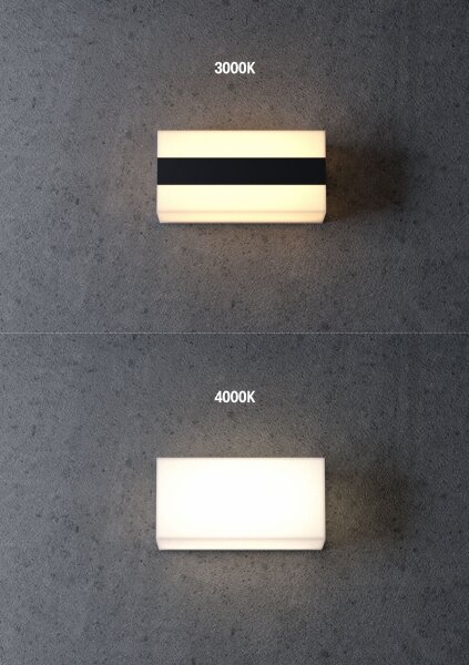 Redo 90325 - Corp de iluminat exterior LED KODIAK, 8W, 230V, 4000K, 20 cm, IP65, alb