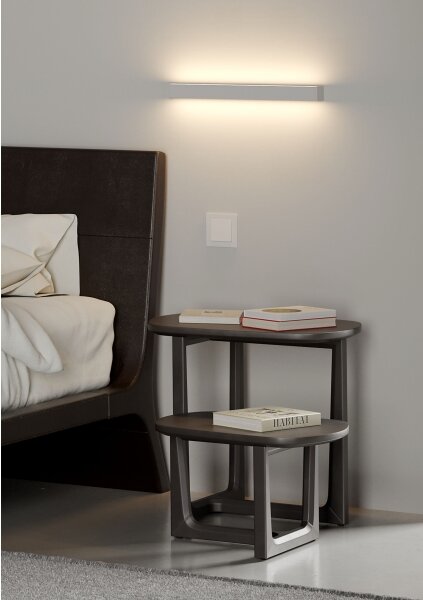 Redo 01-2762 - Aplica de perete LED PLOT, 21 W, 230 V, 60 cm, albă