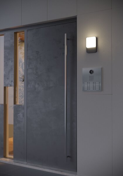Aplica de perete pentru exterior Redo 90130 -LED COLIN LED/9W/230V 4000K IP54 antracit