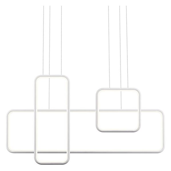 Redo 01-2099 - Lustră LED dimerizabilă suspendată pe cablu THAI, 86W/230V, alb
