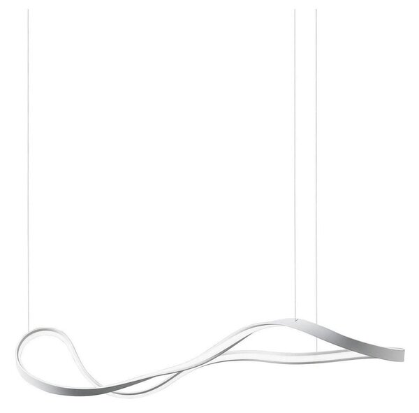 Redo 01-1531 - Lustră LED NUBO, suspendată pe cablu, 43W/230V, alb