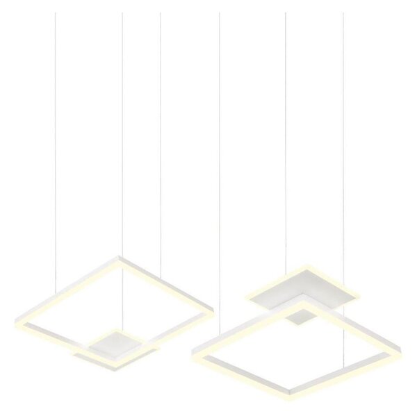 Redo 01-2614 - Lustră LED dimabilă suspendată pe cablu SIGUA, LED/137W/230V, CRI 90, albă