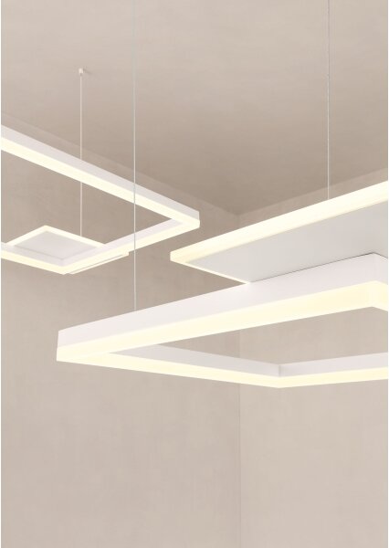 Redo 01-2614 - Lustră LED dimabilă suspendată pe cablu SIGUA, LED/137W/230V, CRI 90, albă