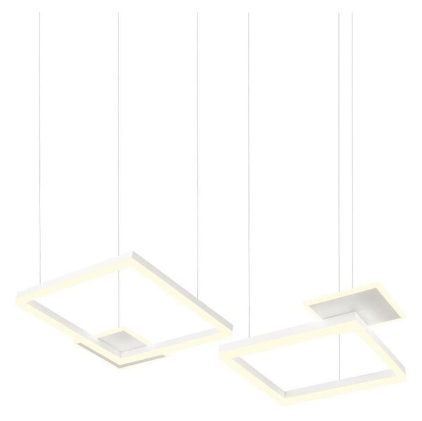 Redo 01-2611 - Lustră LED dimabilă SIGUA pe cablu, 110 W, 230 V, CRI 90, alb
