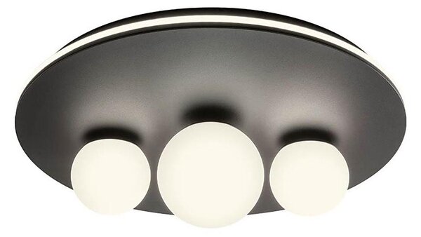 Redo 01-2466 - Plafonieră LED CORUM/48W/230V 3000K CRI 90 neagră