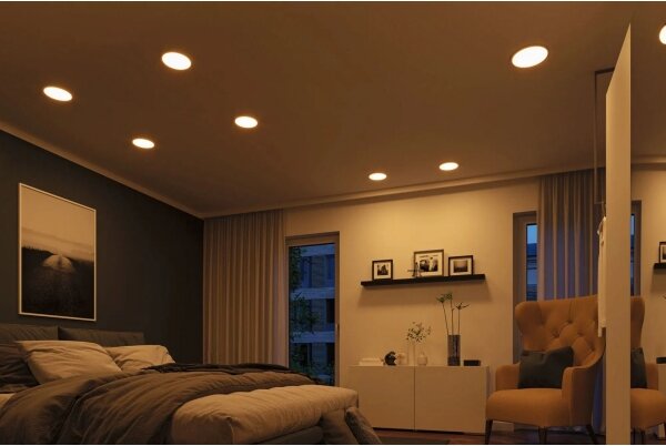 Paulmann 93046 - Plafonieră încastrată pentru baie AREO LED, 16W, IP44, 230V