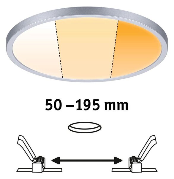 Paulmann 92992 - Plafonieră încastrată LED 16W IP44 AREO 230V pentru baie