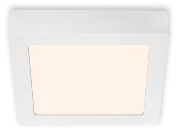 Briloner 7123-016 - Plafonieră LED FIRE, 12 W, 230 V, 3000 K (alb cald), 17 x 17 cm, alb