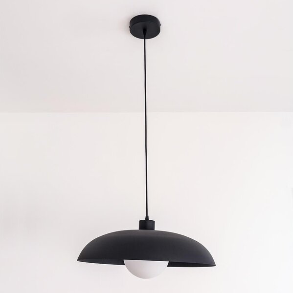 Pendul pe cablu ECLIPSE, 1xE27/15W/230V, negru