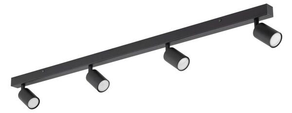 Spot NEX 4xGU10/10W/230V negru