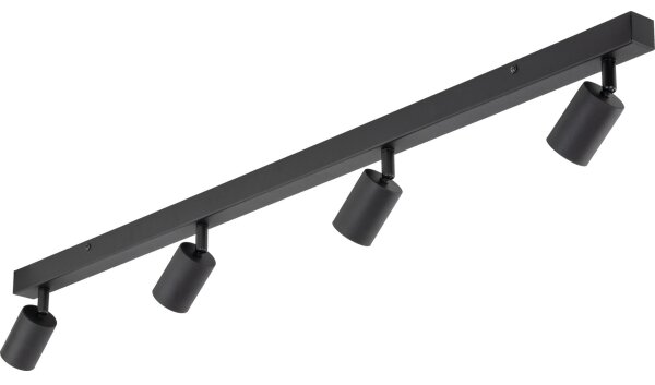 Spot NEX 4xGU10/10W/230V negru