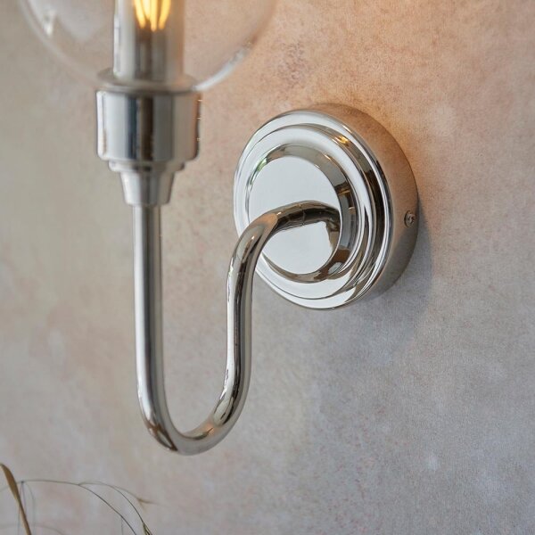 Endon 103316 - Aplică de perete STOURTON 1xE14/6W/230V crom lucios