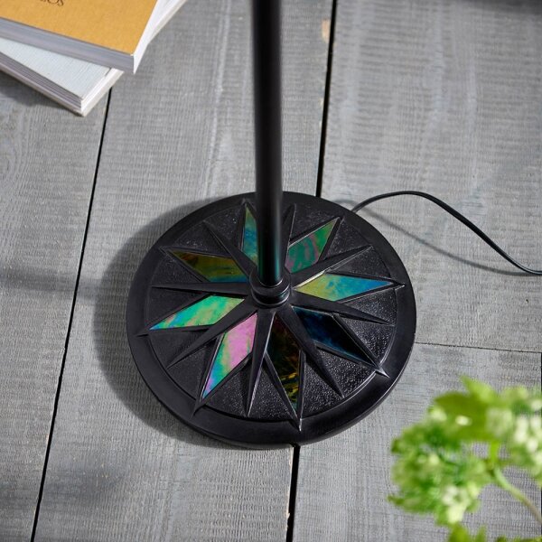 Lampă de podea Tiffany DARK STAR Endon 74355, 1xE14/40W/230V