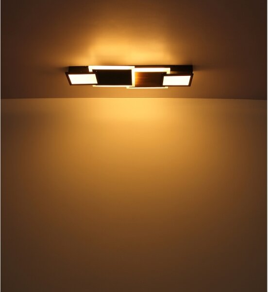Globo 67279-30 - Plafonieră LED CAROLINE LED/30W/230V bej/negru