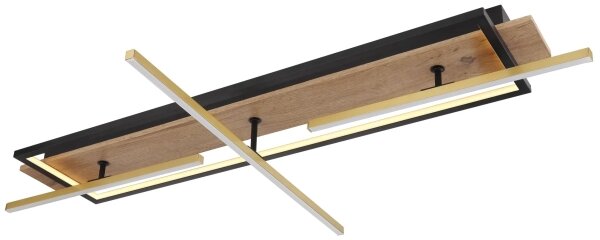 Globo 67296D2 - Plafonieră BEATRIX LED/48W/230V, maro