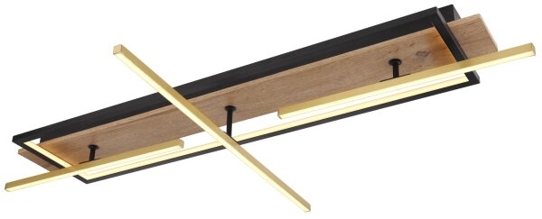 Globo 67296D2 - Plafonieră BEATRIX LED/48W/230V, maro