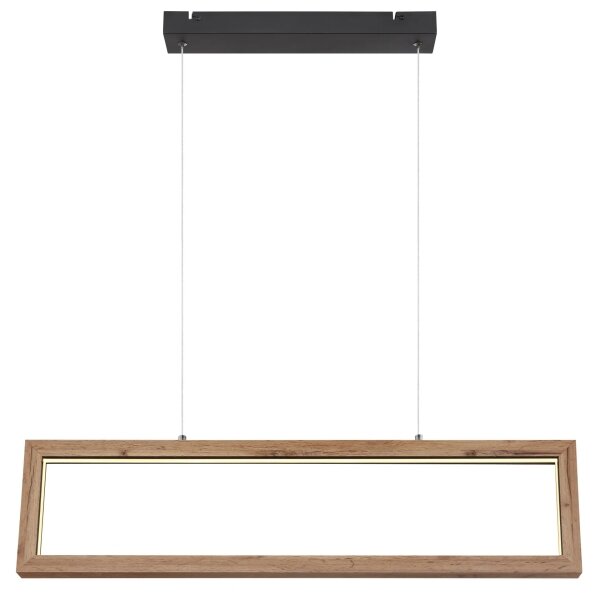 Globo 67287H - Lustră suspendată pe cablu MANDERA LED/24W/230V maro