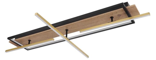 Globo 67296D2 - Plafonieră BEATRIX LED/48W/230V, maro