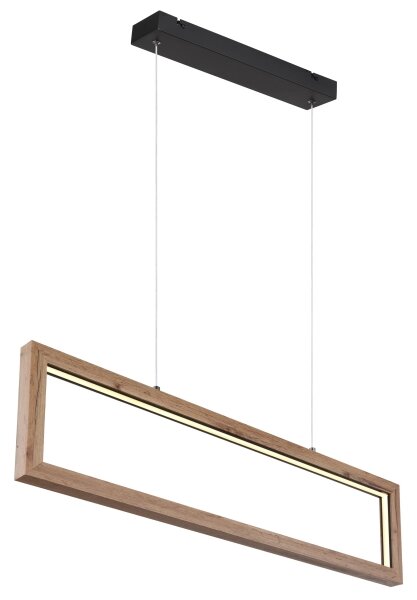 Globo 67287H - Lustră suspendată pe cablu MANDERA LED/24W/230V maro