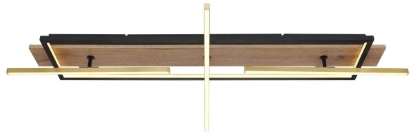 Globo 67296D2 - Plafonieră BEATRIX LED/48W/230V, maro