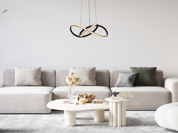 Lustră LED reglabilă pe cablu LED/65W/230V 3000-6500K + telecomandă