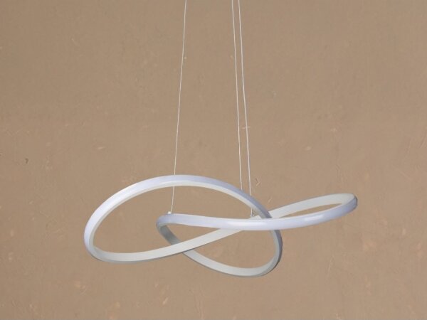 Lustră LED dimabilă suspendată pe cablu LED/65W/230V 3000-6500K + telecomandă