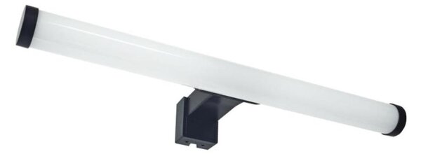 Aplica LED pentru oglindă de baie, 8W, 230V, 30 cm, IP44, neagră