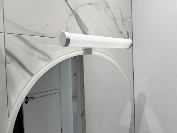 Aplica LED pentru oglindă de baie, 8 W, 230 V, 30 cm, IP44, alb