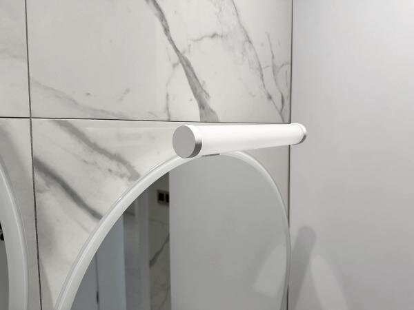 Aplica LED pentru oglindă de baie, 8 W, 230 V, 30 cm, IP44, alb