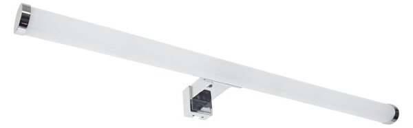 Iluminare LED pentru oglindă de baie, 12 W, 230 V, 59,5 cm, IP44, crom lucios