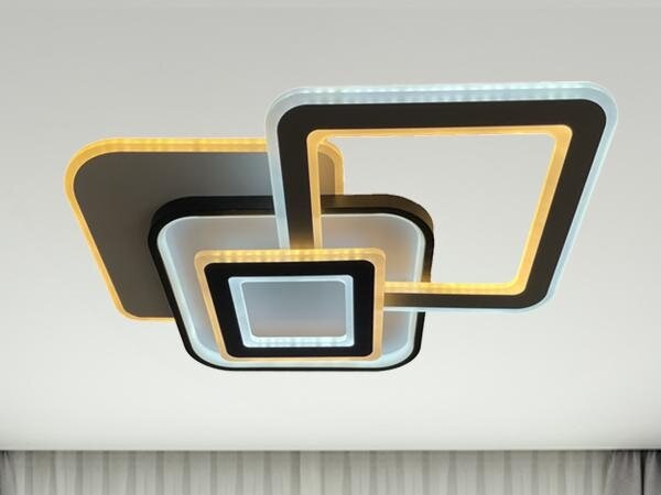 Plafonieră LED dimerizabilă/105W/230V 3000-6500K + telecomandă
