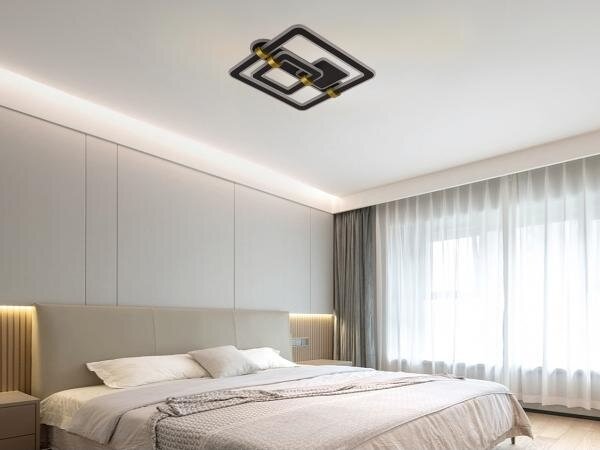 Plafonieră LED dimabilă LED/140W/230V 3000-6500K + telecomandă