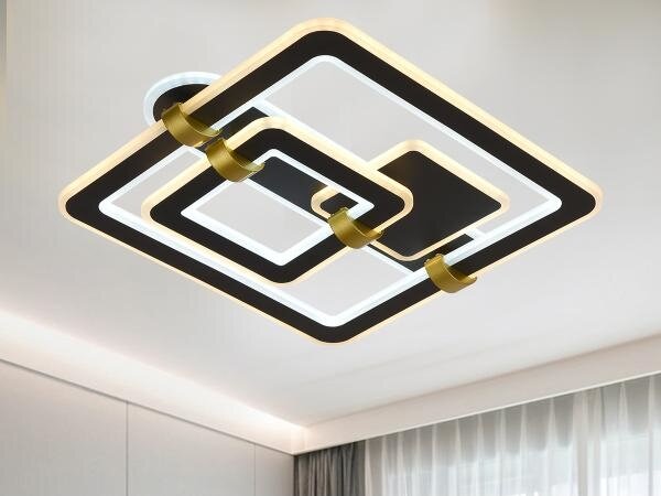 Plafonieră LED dimabilă LED/140W/230V 3000-6500K + telecomandă
