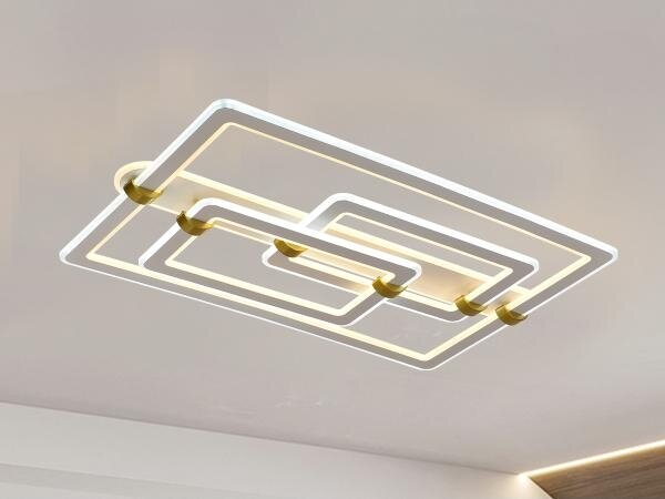Plafonieră LED dimabilă, 280W/230V, 3000-6500K + telecomandă