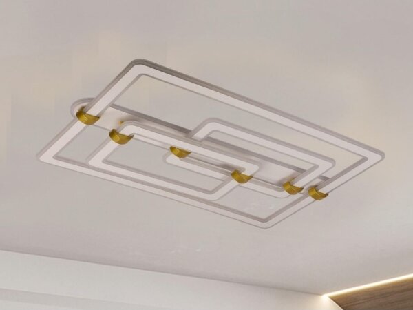 Plafonieră LED dimabilă, 280W/230V, 3000-6500K + telecomandă