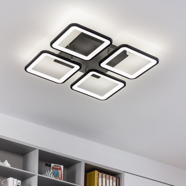 Lustră LED dimabilă aplicată Brilagi SQUARED LED/85W/230V 3000-6500K + telecomandă