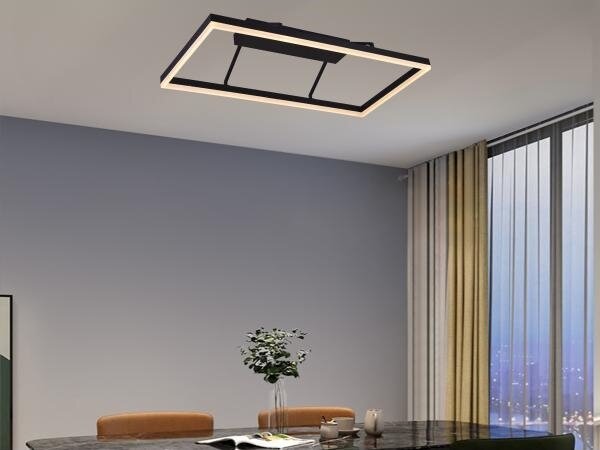 Plafonieră LED dimabilă, montaj aplicat, 55W/230V, 3000-6500K + telecomandă